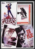 Dnister Moldavian Republic (NMP) 2003 Europa (Movie Posters) - Grease, Magnum Force etc perf souvenir sheet unmounted mint