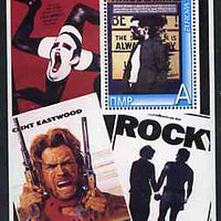 Dnister Moldavian Republic (NMP) 2003 Europa (Movie Posters) - Josey Wales, Rocky etc perf souvenir sheet unmounted mint