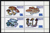 Udmurtia Republic 1999 ? Fungi perf sheetlet containing complete set of 4 values unmounted mint