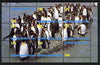 Ukranian Antarctic Post 1998 Penguins #1 perf sheetlet containing set of 9 values unmounted mint