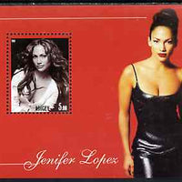 Adigey Republic 2001 Jennifer Lopez perf m/sheet unmounted mint