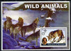 Somalia 2002 Wild Animals #01 (Wolves) perf s/sheet (also showing Baden Powell and Scout & Guide Logos) unmounted mint