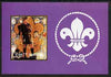 Chakasia 2000 Scouts (with Scout Badge by Norman Rockwell) rouletted m/sheet unmounted mint