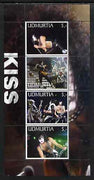 Udmurtia Republic 2003 Kiss perf sheetlet containing 4 values unmounted mint