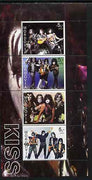 Mordovia Republic 2003 Kiss perf sheetlet containing 4 values unmounted mint
