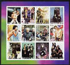 Udmurtia Republic 2001 Legendary Bands #2 imperf sheetlet containing 12 values unmounted mint