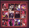 Mordovia Republic 2001 Aerosmith imperf sheetlet containing 12 values unmounted mint