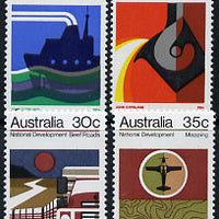 Australia 1973 National Development (Shipping, Iron & Steel, Beef & Mapping) set of 4 unmounted mint, SG 541-44