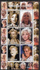 Timor (East) 2000 Marilyn Monroe #2 perf sheetlet containing 6 values unmounted mint