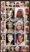 Timor (East) 2000 Marilyn Monroe #2 perf sheetlet containing 6 values unmounted mint