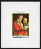 Umm Al Qiwain 1972 Albrecht Durer - St John & St Peter 5dh deluxe sheetlet unmounted mint