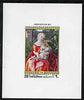 Umm Al Qiwain 1972 Albrecht Durer - Virgin With the Iris 20dh deluxe sheetlet unmounted mint