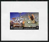 Ajman 1972 Apollo 15 - Moon Rover 15dh deluxe sheetlet unmounted mint