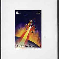 Fujeira 1972 Apollo 15 - Landing on the Moon 5r deluxe sheetlet unmounted mint
