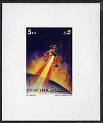 Fujeira 1972 Apollo 15 - Landing on the Moon 5r deluxe sheetlet unmounted mint