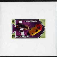 Ras Al Khaima 1971 Space Research - Salyut Project 1r50 deluxe sheetlet unmounted mint