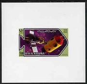 Ras Al Khaima 1971 Space Research - Salyut Project 1r50 deluxe sheetlet unmounted mint