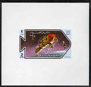 Ras Al Khaima 1971 Space Research - Salyut Project 2r deluxe sheetlet unmounted mint