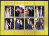 Komi Republic 2002 Brad Pitt & Jennifer Aniston perf sheetlet containing 8 values unmounted mint