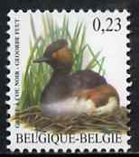 Belgium 2002-09 Birds #5 Black-Necked Grebe 0.23 Euro unmounted mintf SG 3697a