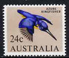 Australia 1966-73 Azure Kingfisher 24c from decimal def set unmounted mint, SG 395