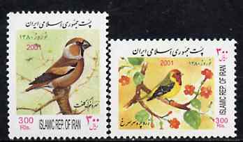 Iran 2001 New Year Festival (Birds) perf set of 2 unmounted mint SG 3044-45