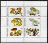 Sakha (Yakutia) Republic 1998 Fungi #3 perf sheetlet containing complete set of 6 values unmounted mint