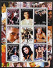 Kyrgyzstan 2000 Beverly Hills 90210 (TV Series) perf sheetlet containing 9 values unmounted mint