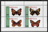 Karelia Republic 1998 Butterflies perf sheetlet containing complete set of 4 values unmounted mint