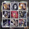 Tadjikistan 2001 Fantasy Art of Luis Royo perf sheetlet containing 9 values unmounted mint