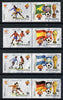 Antigua - Redonda 1982 Football World Cup set of 8 in 4 se-tenant pairs unmounted mint