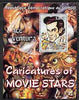 Congo 2001 Caricatures of Movie Stars - Ace Ventura perf souvenir sheet unmounted mint