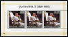 Haiti 2005 Pope John Paul II perf sheetlet #4 (Text in Polish) containing 3 values, unmounted mint (inscribed 19)
