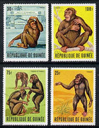 Guinea - Conakry 1969 Tarzan (Chimpanzees) set of 4 unmounted mint, SG 689-92, Mi 532-35*