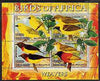 Palestine (PNA) 2005 Birds of Africa - Weavers perf sheetlet containing 4 values each with Scout Logo unmounted mint. Note this item is privately produced and is offered purely on its thematic appeal