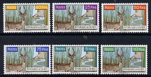 Guinea - Conakry 1961 Reedbuck set of 6 SG 268-73 (Mi 86-91)