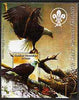 Congo 2004 Birds - Sur Salt Spring Island perf s/sheet with Scout Logo in background unmounted mint