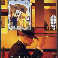 Eritrea 2001 Art of Jack Vettriano #1 perf s/sheet unmounted mint
