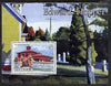 Eritrea 2001 Art of Edward Hopper #2 perf s/sheet unmounted mint