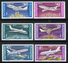Bulgaria 1990 Airplanes set of 6 unmounted mint, SG 3705-10 (Mi 3858-63)*