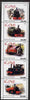 Komi Republic 1999 Steam Locos #4 (Narrow Gauge) perf sheetlet containing complete set of 5 values unmounted mint
