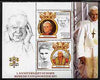 Somalia 2006 First Anniversary of Pope Benedict XVI perf sheetlet #1 containing 2 values unmounted mint
