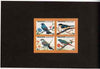 Yemen - Republic 1980 (?) Birds #1 imperf set of 4 plus s/sheet each on Cromalin paper mounted in special folder by the printers, Ueberreuter