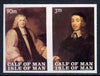 Calf of Man 1968 Paintings from Manx Museum #3 imperf set of 2 unmounted mint (Rosen CA120a-21a)
