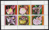 Bulgaria 1986 Orchids sheetlet containing set of 6vals SG 3318-23 (MI 3441-46) unmounted mint