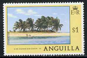 Anguilla 1977-78 Sandy Island $1 (from def set) unmounted mint, SG 286