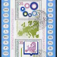 Bulgaria 1981 Conference for european Co-operation m/sheet fine used with special cancel, Mi BL 117