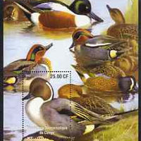 Congo 2002 Ducks #2 perf m/sheet unmounted mint