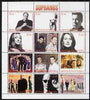 Amurskaja Republic 2001 The Sopranos (TV Gangsters) perf sheetlet containing 12 values unmounted mint