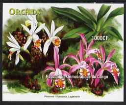 Congo 2005 Orchids imperf m/sheet unmounted mint